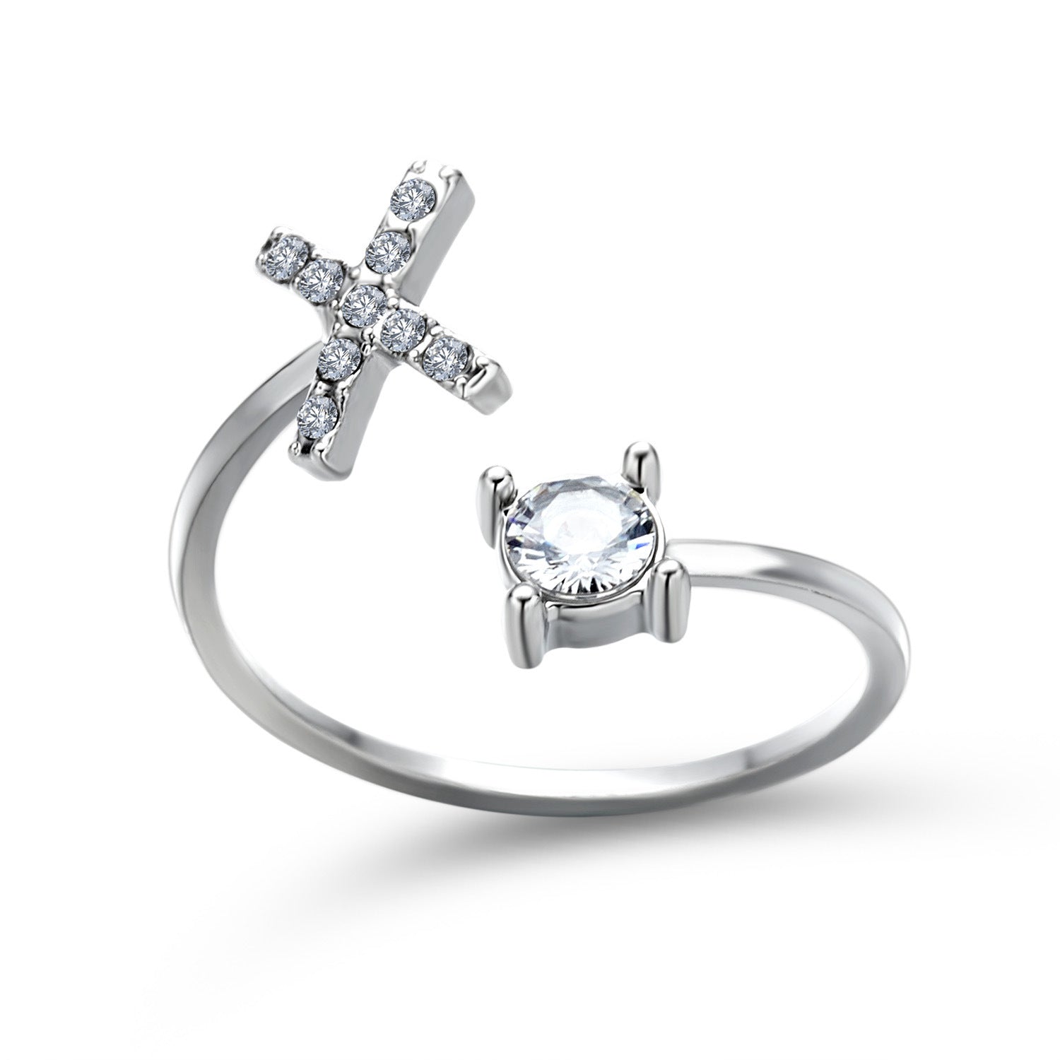 Anillo Ajustable con Letra Inicial — Joyería Fina Personalizada de Lujo