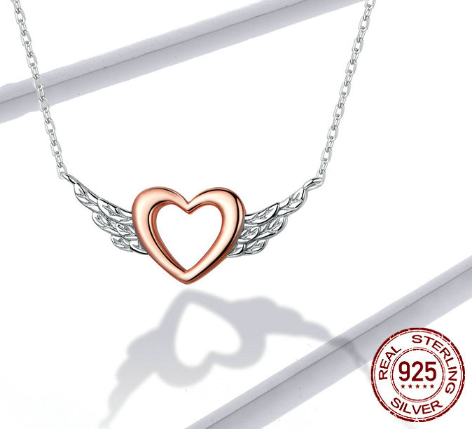 Heart & Wings Necklace — A Symbol of Love and Freedom Heart & Wings Necklace — A Symbol of Love and Freedom
