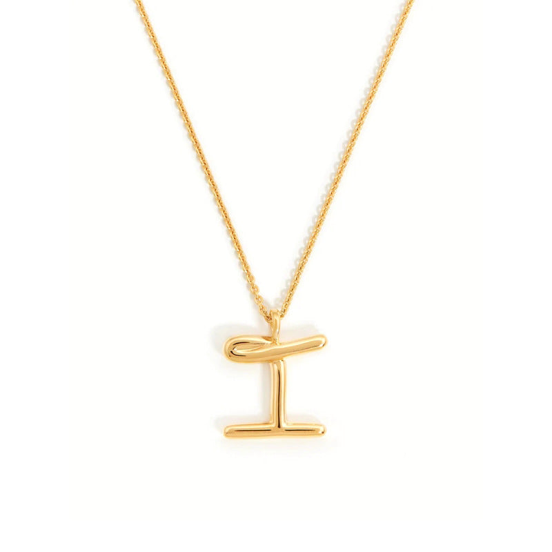 PrimeCrate™ Initial Necklace — 18K Gold Letter Pendant Collection PrimeCrate™ Initial Necklace — 18K Gold Letter Pendant Collection