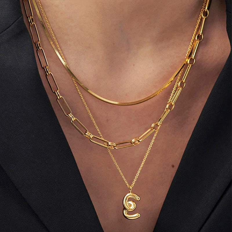 PrimeCrate™ Initial Necklace — 18K Gold Letter Pendant Collection PrimeCrate™ Initial Necklace — 18K Gold Letter Pendant Collection
