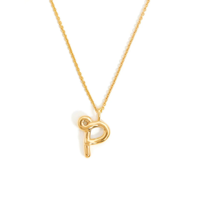 PrimeCrate™ Initial Necklace — 18K Gold Letter Pendant Collection PrimeCrate™ Initial Necklace — 18K Gold Letter Pendant Collection