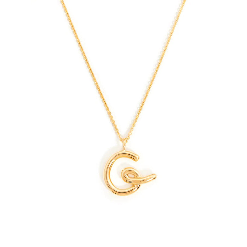 PrimeCrate™ Initial Necklace — 18K Gold Letter Pendant Collection PrimeCrate™ Initial Necklace — 18K Gold Letter Pendant Collection