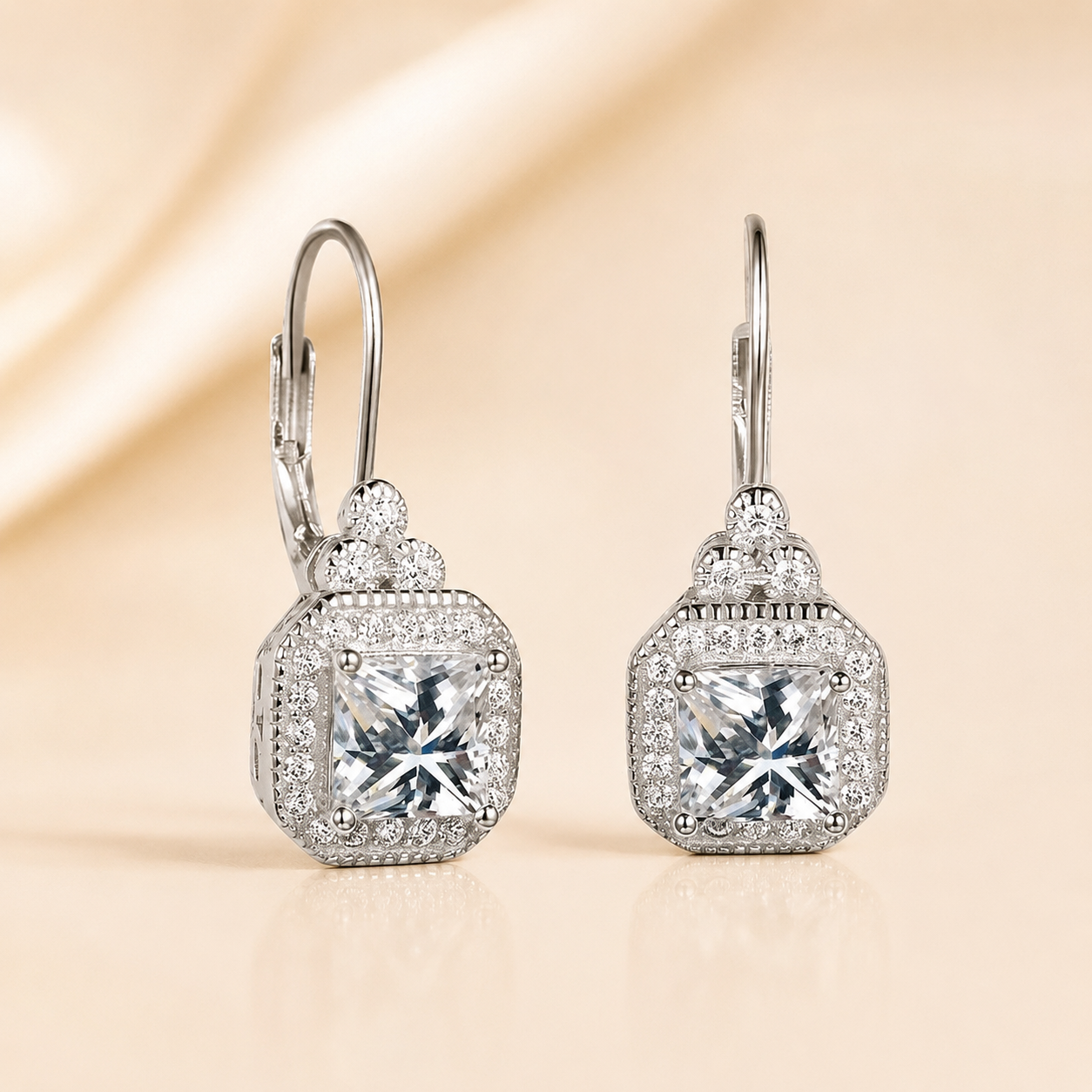PrimeCrate™ Diamond Glow Earrings PrimeCrate™ Diamond Glow Earrings