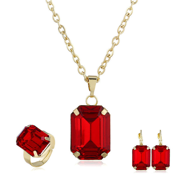 Conjunto Nupcial Prime Crate™ – Joyas de Boda Europeas-Americanas para Mujer