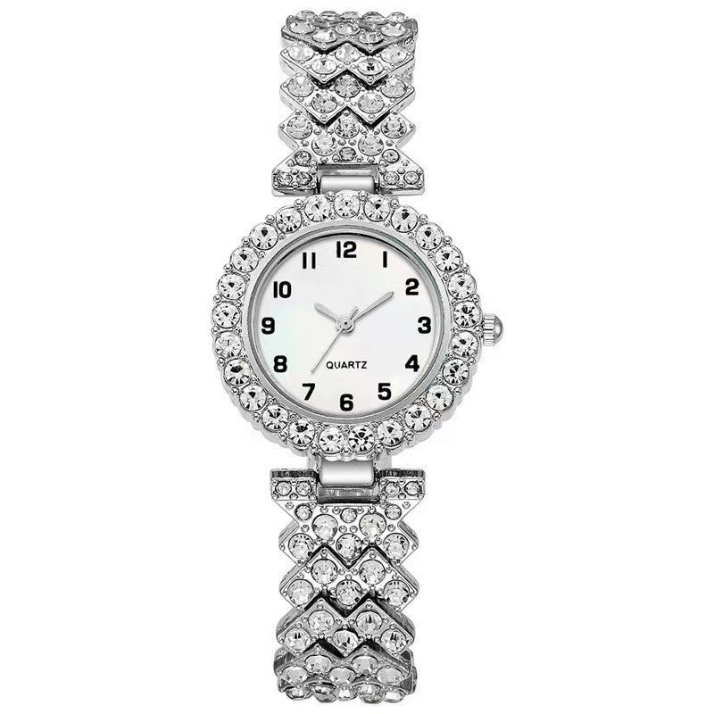 Set de Lujo Prime Crate™ – Reloj y Pulsera de Moda para Mujer