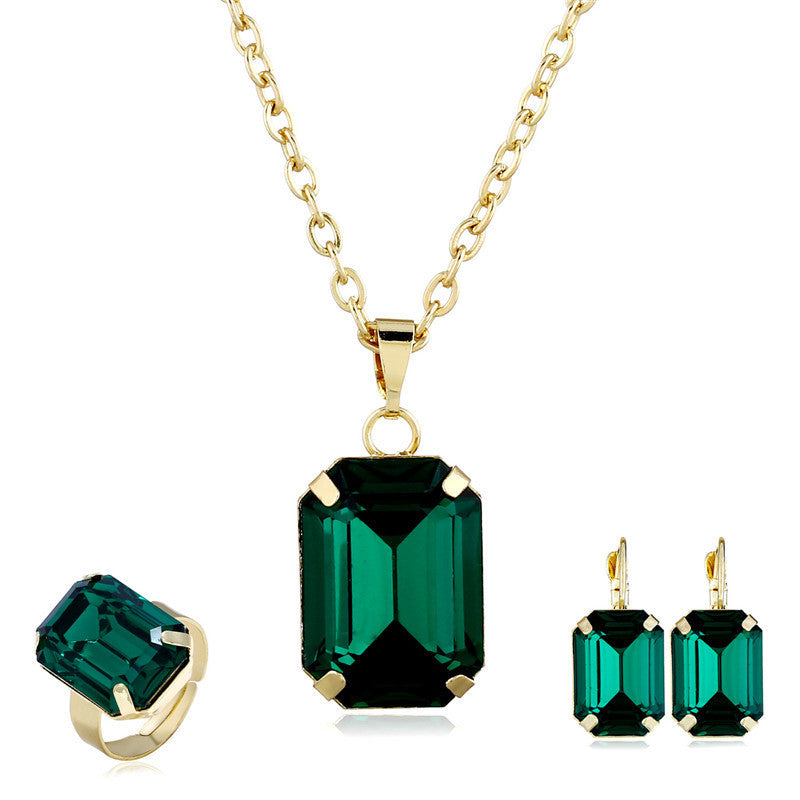Conjunto Nupcial Prime Crate™ – Joyas de Boda Europeas-Americanas para Mujer