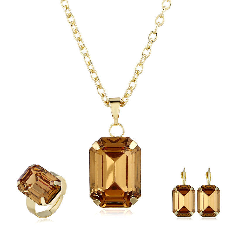 Conjunto Nupcial Prime Crate™ – Joyas de Boda Europeas-Americanas para Mujer