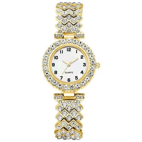 Set de Lujo Prime Crate™ – Reloj y Pulsera de Moda para Mujer