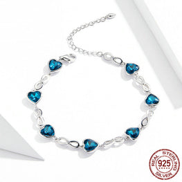 Love S925 Sterling Silver Bracelet – Timeless Minimalist Elegance