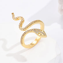Elegant Gold Wrap Statement Ring